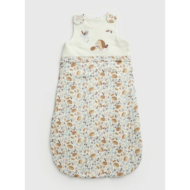 Buy Hedgehog Print 1.5 Tog Sleeping Bag  6-12 months | Sleepsuits and pyjamas | Tu | Tu Clothing