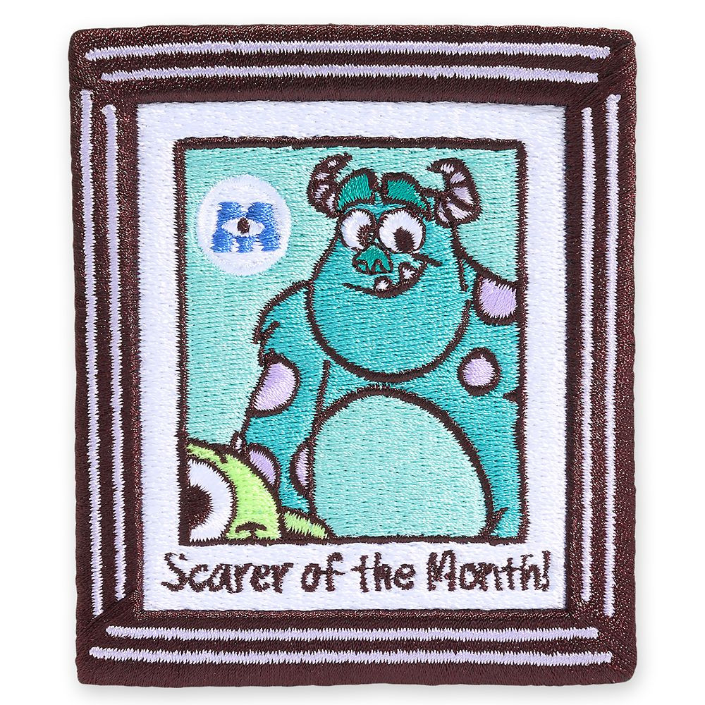 Sulley ''Scarer of the Month!'' Patch by  Stoney Clover Lane – Monsters, Inc. – Exclusive | Disney Store