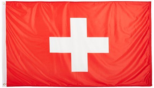 US Flag Store Switzerland flag 3ft x 5ft Superknit Polyester | Amazon (US)