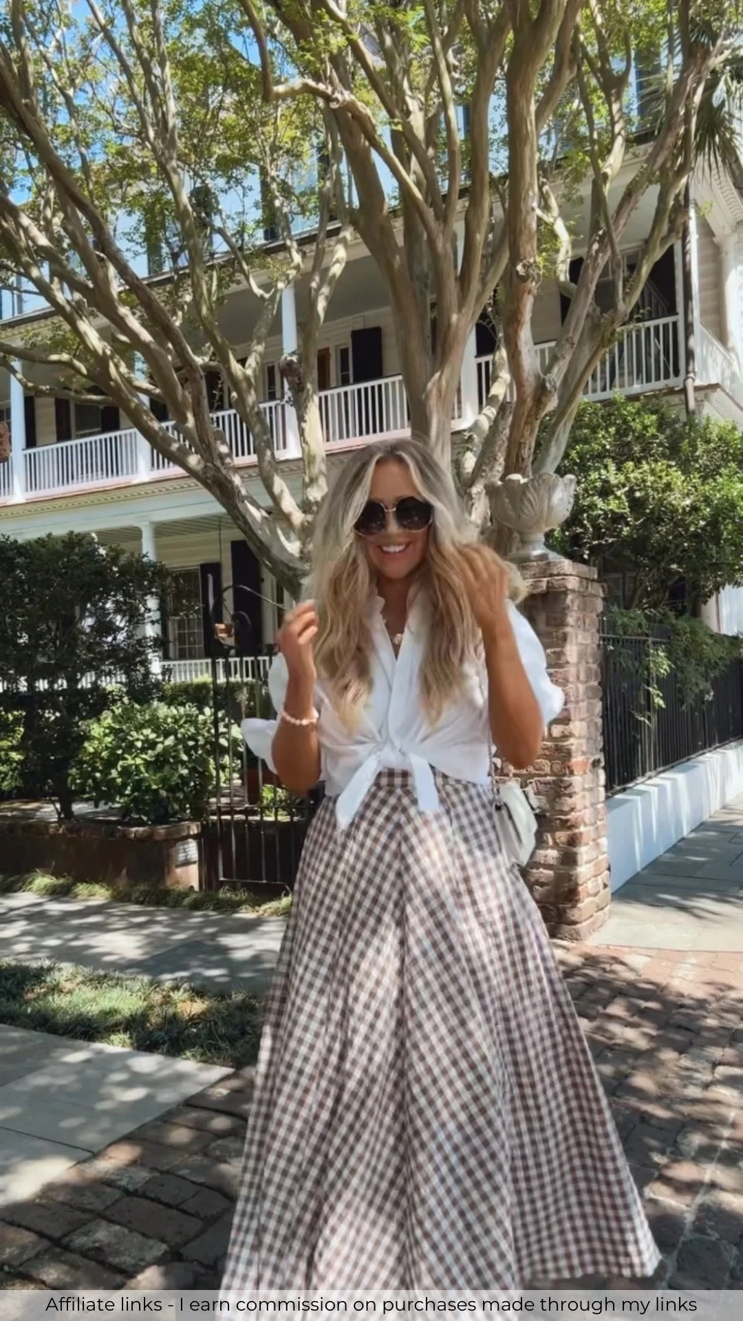 Affiliate links - I earn commission on purchases made through my links | classic summer vacation outfit 
Preppy style 
White button up shirt