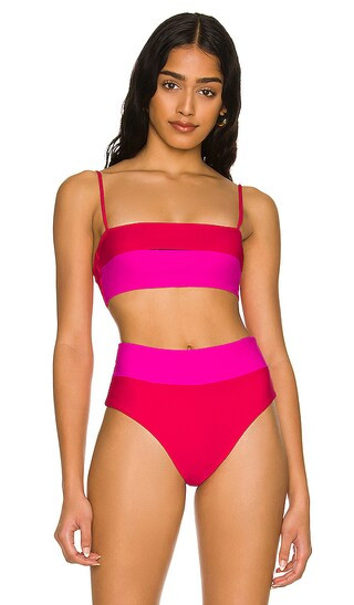 West Coast Top in Red & Pink | Revolve Clothing (Global)