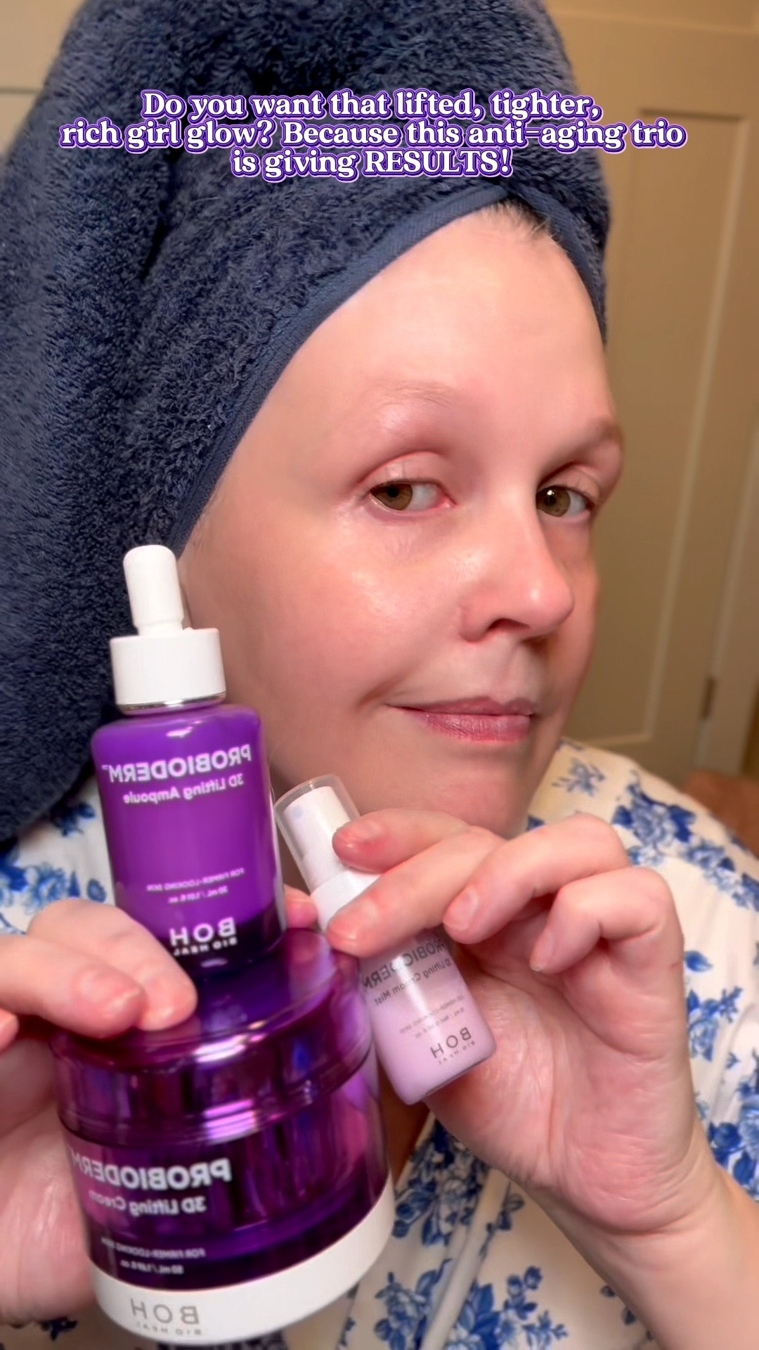 Finally an anti-aging routine you do not have to wait  weeks to see results🙌 just watch till the end of this video! Tired of fine lines and a lack of firmness? I discovered K-beauty's best-kept secret: The award-winning BIOHEAL BOH Probioderm 3D Lifting Set! It's like "Botox in a bottle" and helps visibly lift, firm, and smooth my skin without a heavy feel.
Infused with a 17-Peptide Complex to boost collagen and the proprietary Probioderm™ Complex (probiotics!) to strengthen your skin barrier, this cream is a slow-aging powerhouse. It deeply nourishes, enhances elasticity, and plumps up my skin, leaving it radiant and more defined.
If you're looking for an effective anti-aging solution that targets sagging, this is a must-try for your routine. #antiaging #antiagingroutine #skincarethatworks

#LTKCyberWeek #LTKBeauty #LTKgrwm