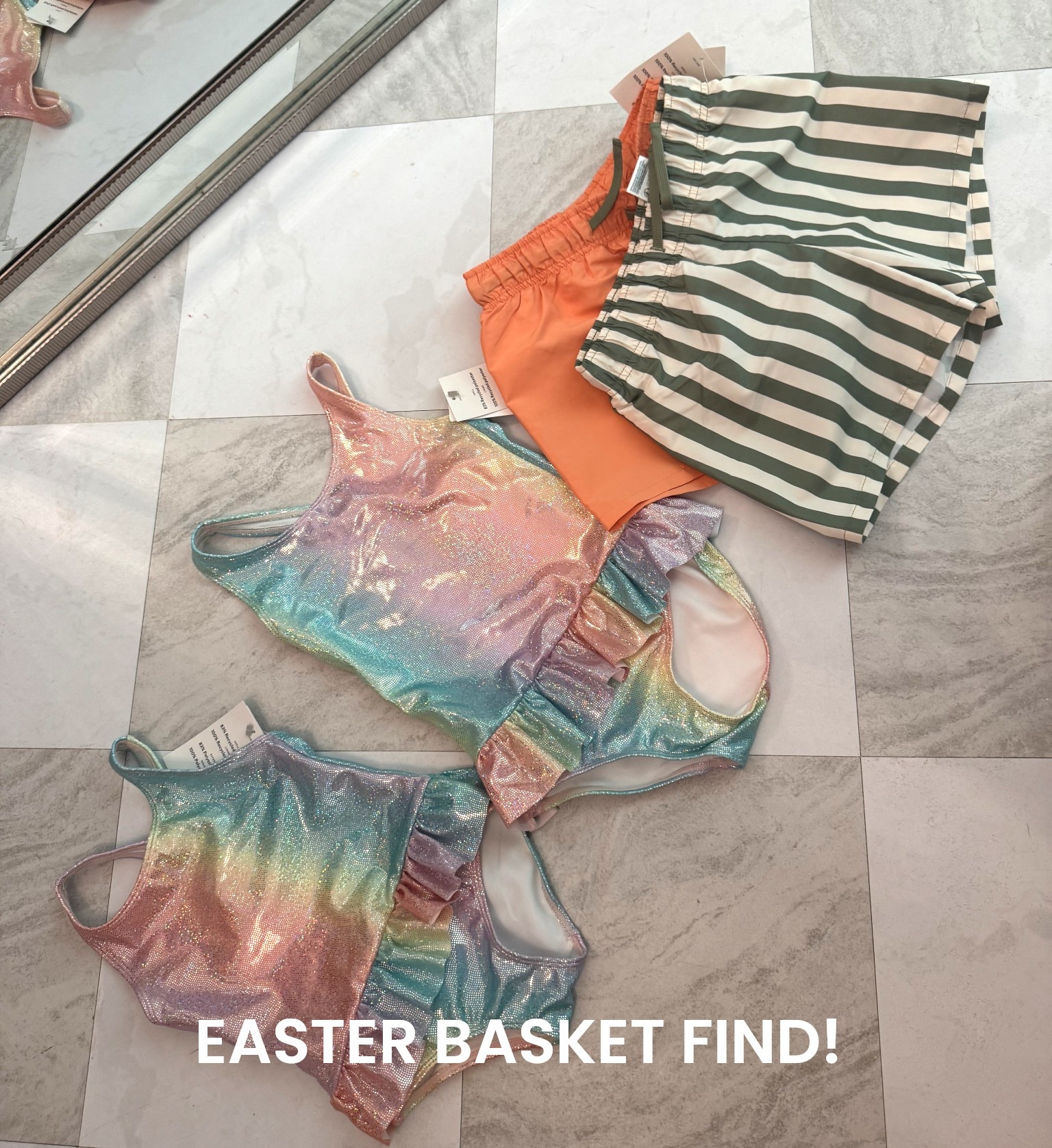 I always put a swimsuit in the kids Easter baskets! 

#LTKSeasonal #LTKSwim #LTKKids