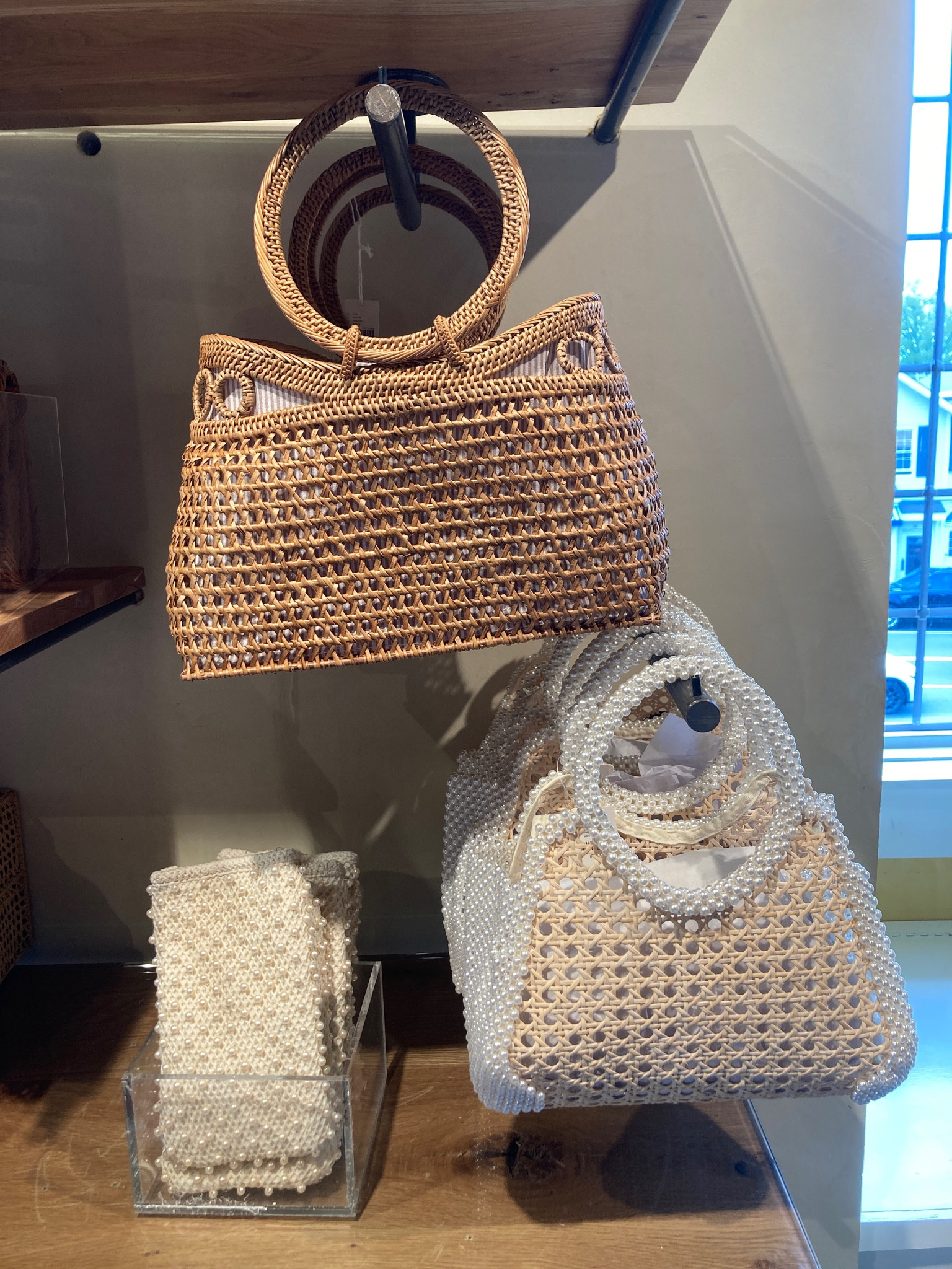 These bags are super cute for summer and bridal style! Love the pearl detail mixed with rattan! 

#LTKstyletip #LTKwedding