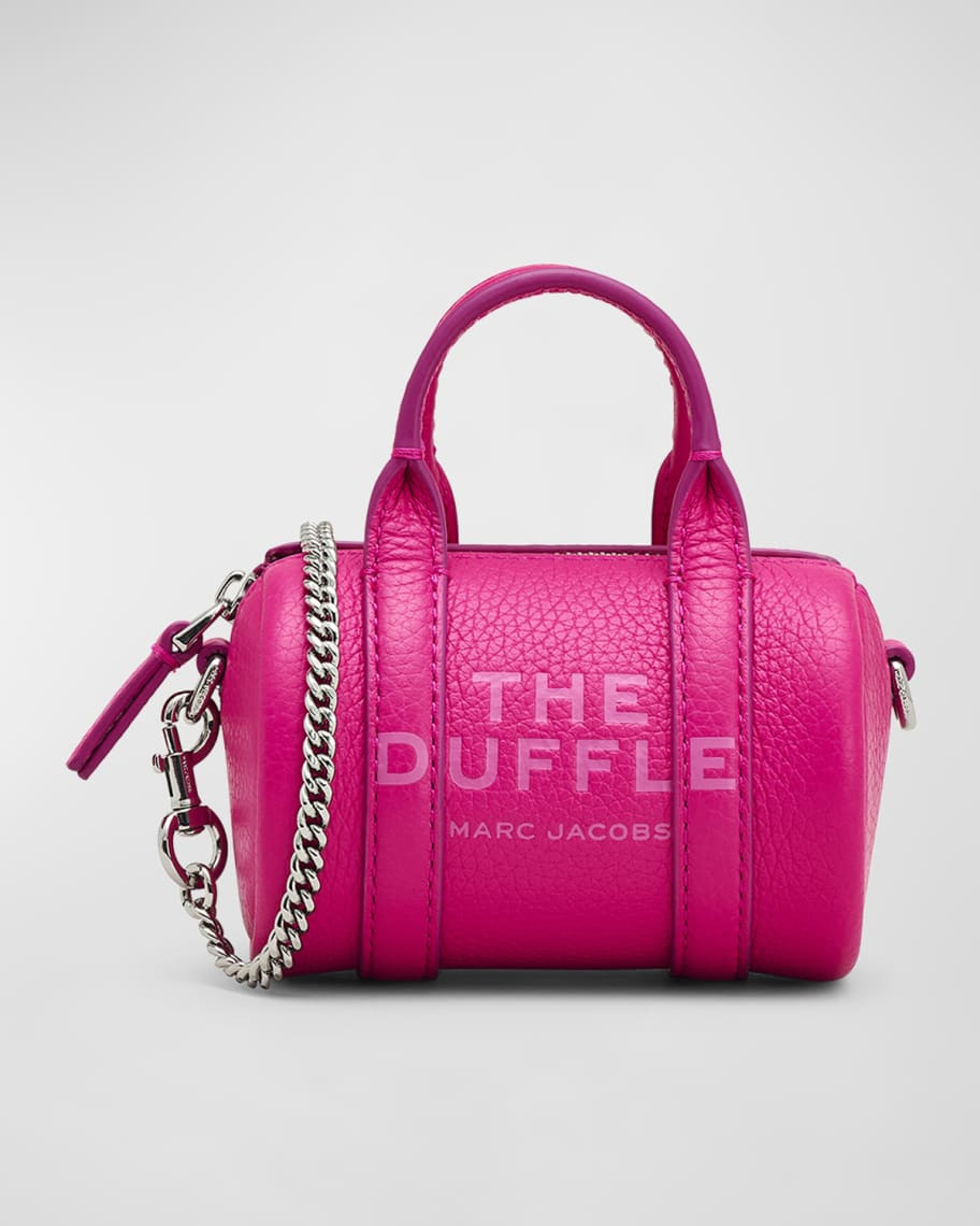 Marc Jacobs The Leather Nano Duffle Crossbody Bag | Neiman Marcus