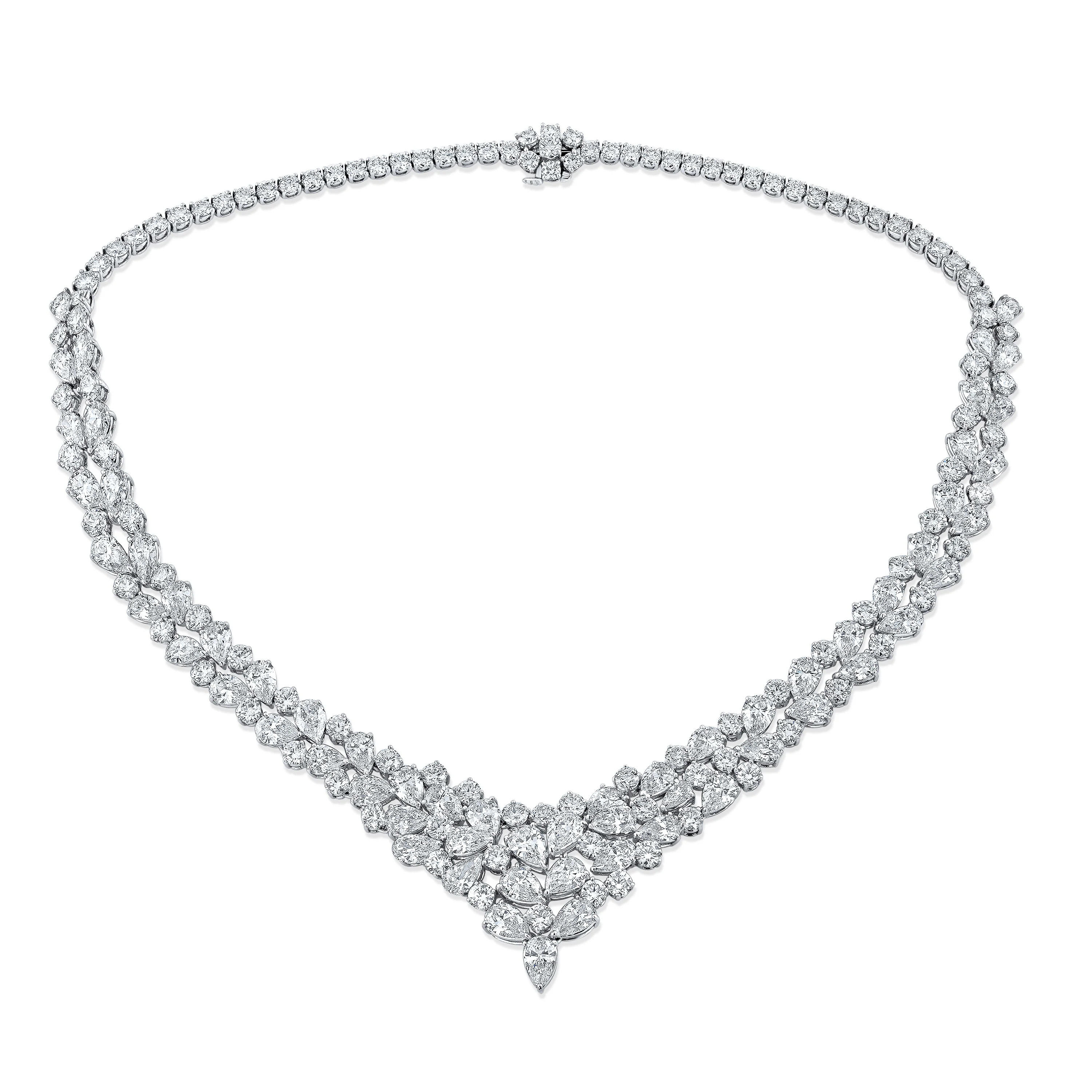 Diamond Statement Necklace | Norman Silverman