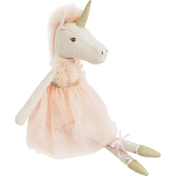 Jolie Unicorn Ballerina, Peach | Maisonette