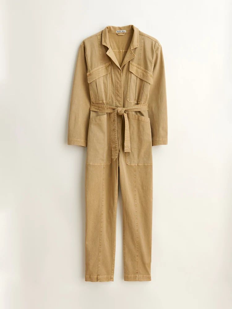 Expedition Jumpsuit in Washed Twill | Alex Mill