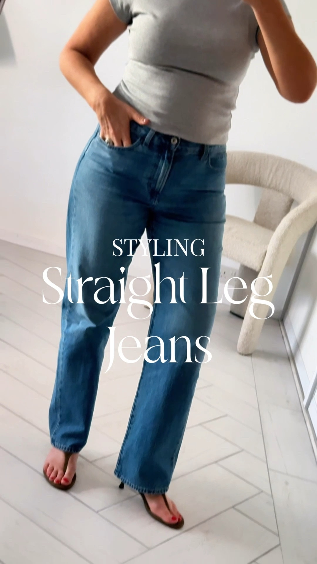 3 styles of top that work really well with straight leg jeans
I’m wearing size Small in the ivory tops & size Medium in the brown top

#LTKstyletip #LTKuk #LTKover50style