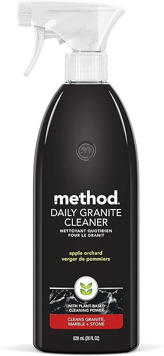 Method Daily Granite Cleaner Spray, Apple Orchard, Plant-Based Cleaning Agent for Granite, Marble... | Amazon (US)