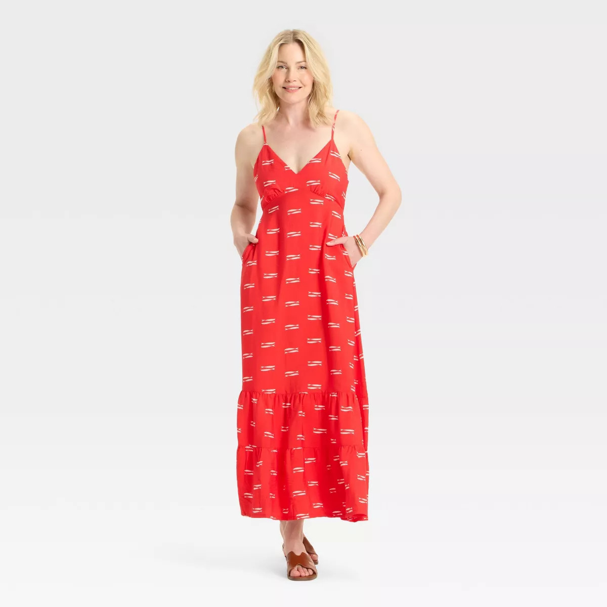 Women's Open Back Maxi Dress - A New Day™ | Target
