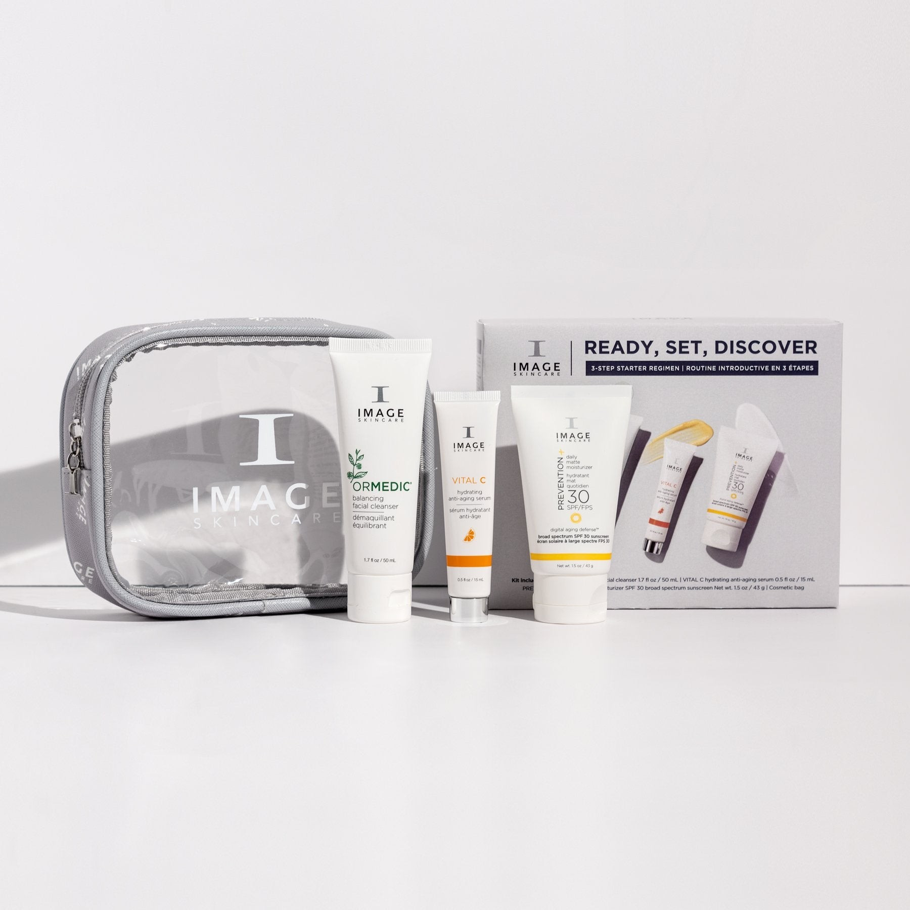 Ready, Set, Discover. Bestsellers starter set. | Image Skincare
