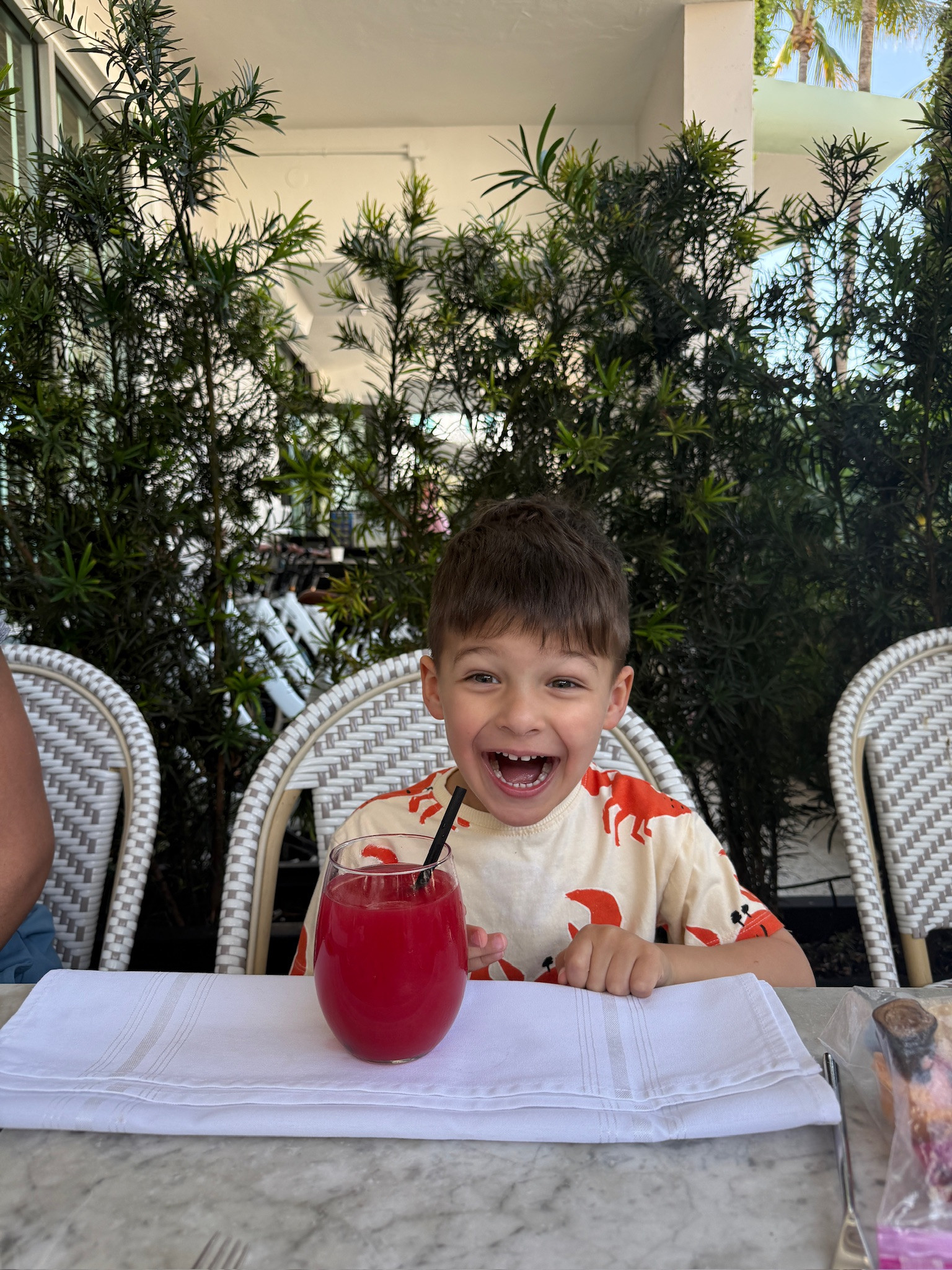 I have no idea how many times Jackson drank watermelon juice this trip 🤣

His set is sold out but linked a similar version!!

beach day, kids beach, beach kids outfit, kids beach day outfit, kids spring break, vacation outfits, boys sets, boy mom, grace white
 

 

#LTKSeasonal #LTKTravel #LTKKids