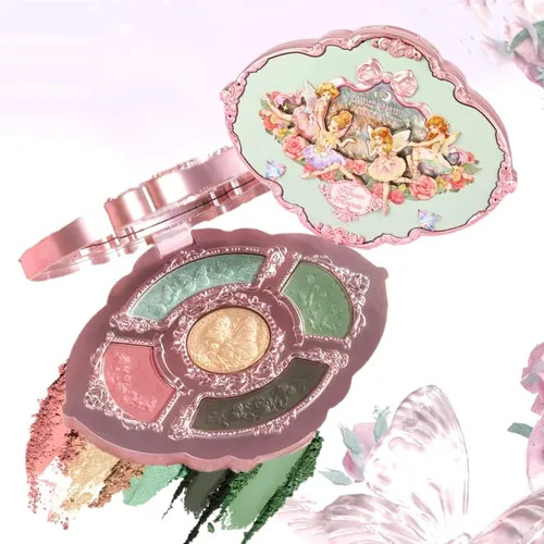 Flower Knows - Midsummer Fairytales Embossed Five-Color Makeup Palette - 03 | YesStyle Global