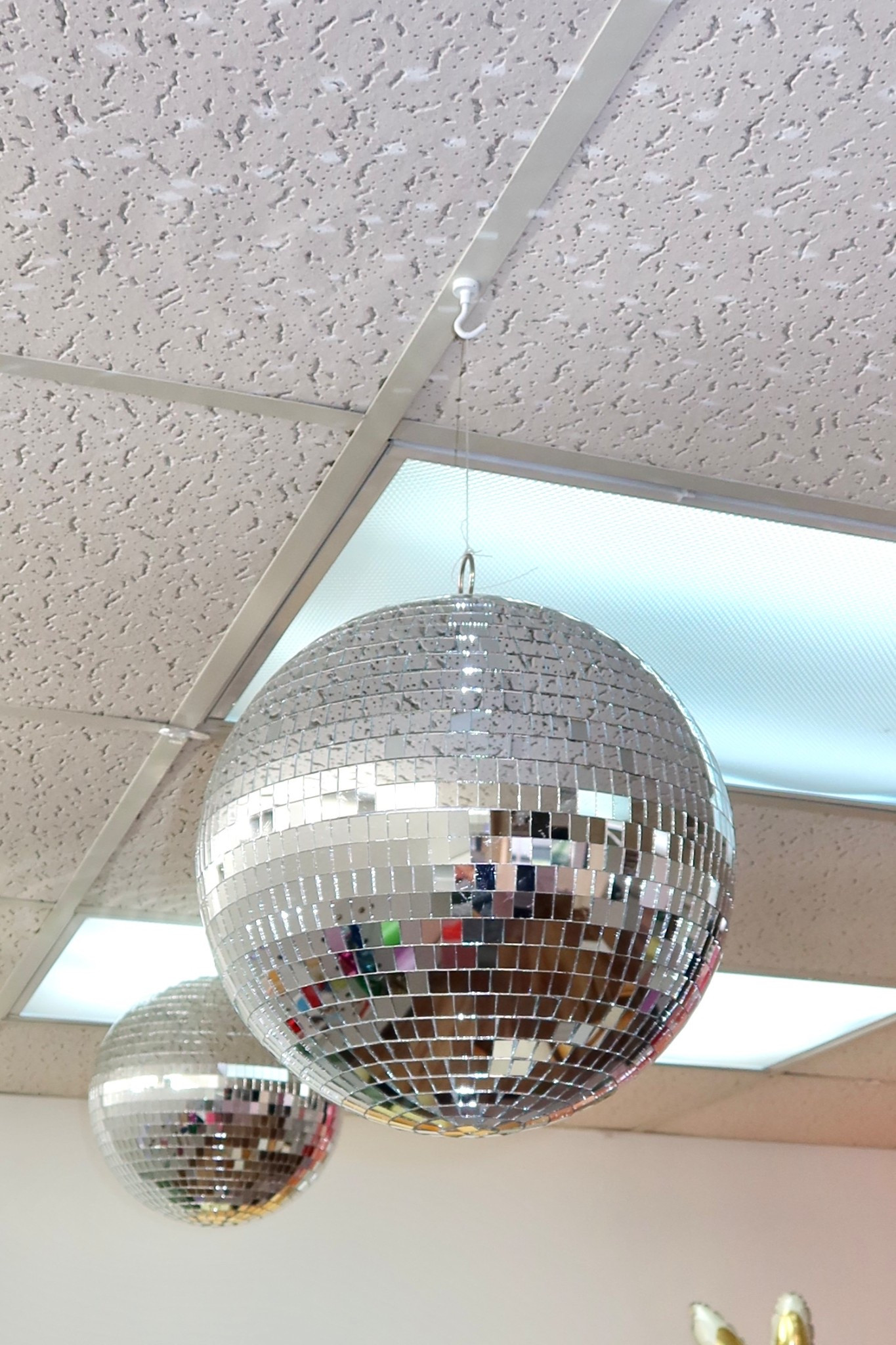 Disco balls and magnetic hooks we use in our Bashify office! 

#LTKHome