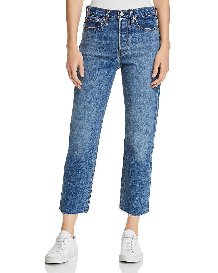 Levi's
            
    
                
                    Wedgie Crop Straight Jeans in Love ... | Bloomingdale's (US)