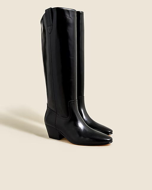 Piper knee-high boots in suede | J. Crew US