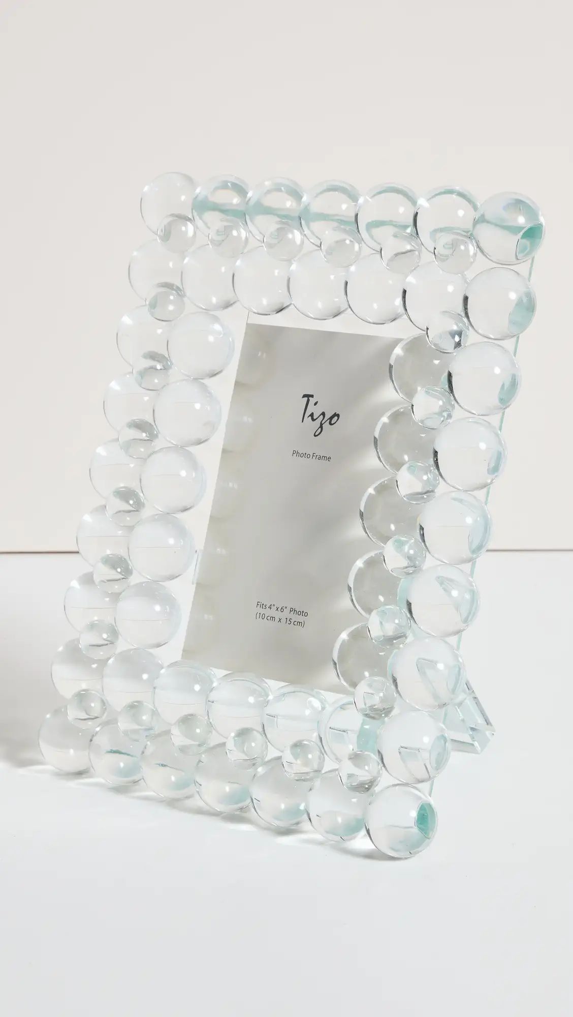 Tizo Design Clear Crystal Frame Multi Bubbles 4x6 | Shopbop | Shopbop