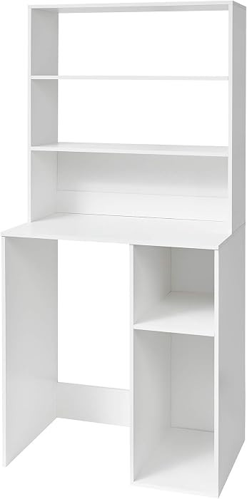 DormCo Yak About It Mini Fridge Dorm Station with Top Shelf - White | Amazon (US)