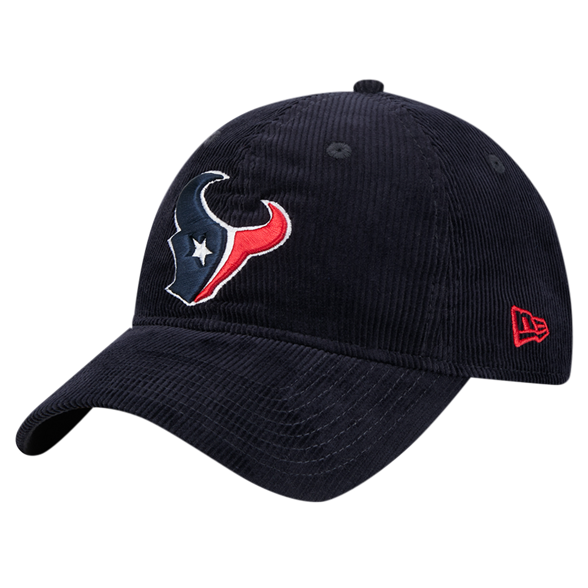 Men's New Era Navy Houston Texans Corded 9TWENTY Adjustable Hat | Fanatics