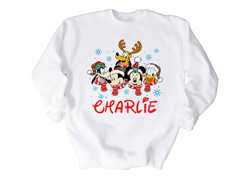 Cartoon Time Christmas Shirts for Kids Graphic Toddler Christmas Outfit for Baby Girl and Boys lo... | Amazon (US)