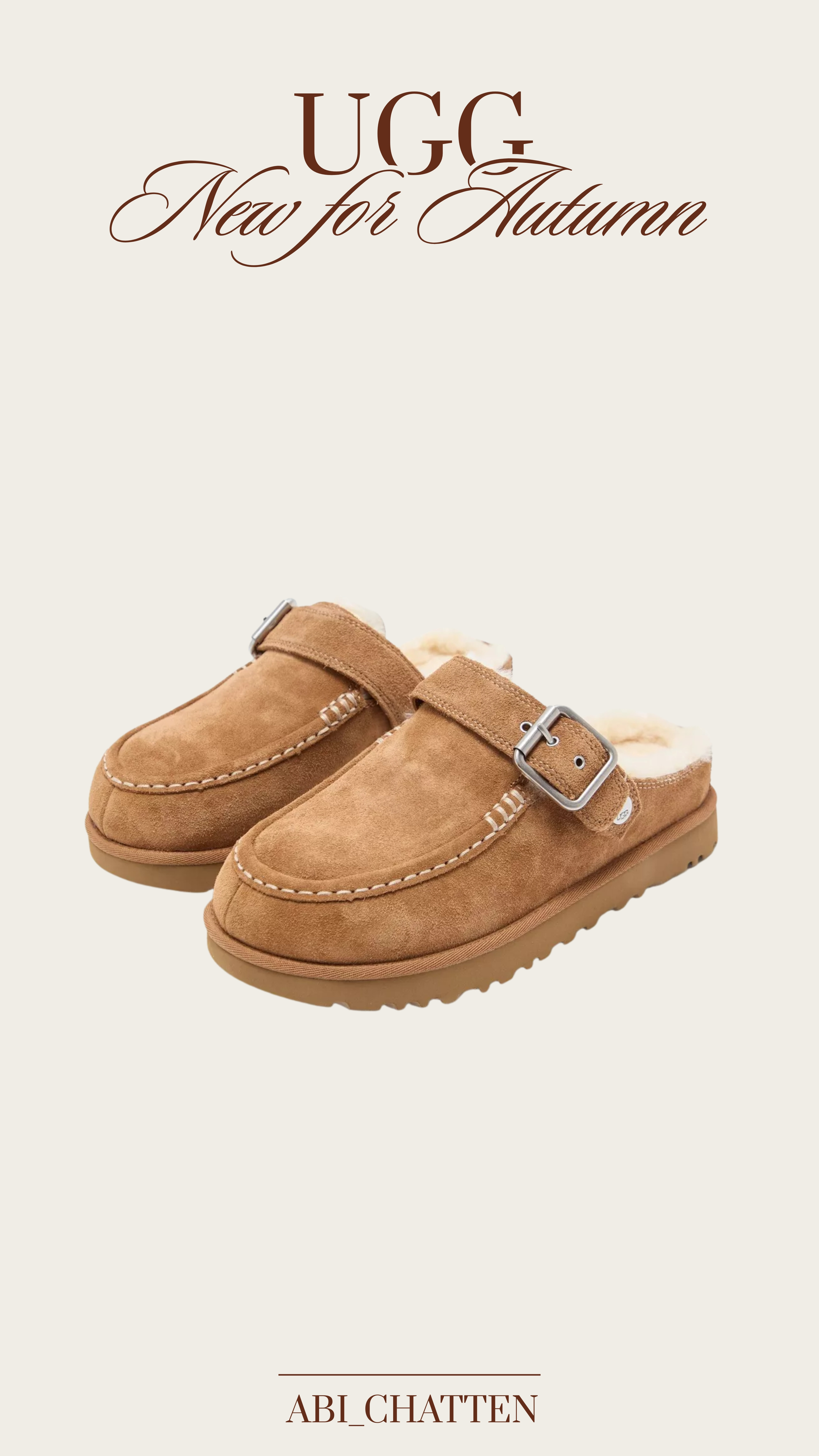 These new UGGs for autumn 🤎✨ 

 #LTKautumn #LTKstyletip #LTKshoes
