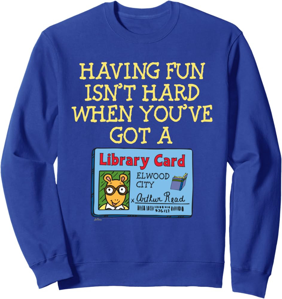 Arthur Having Fun Isnt Hard Sweatshirt | Amazon (US)