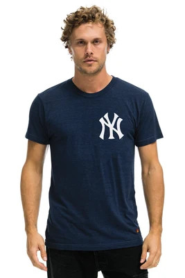 NEW YORK YANKEES 2026 CREW TEE - NAVY | Aviator Nation