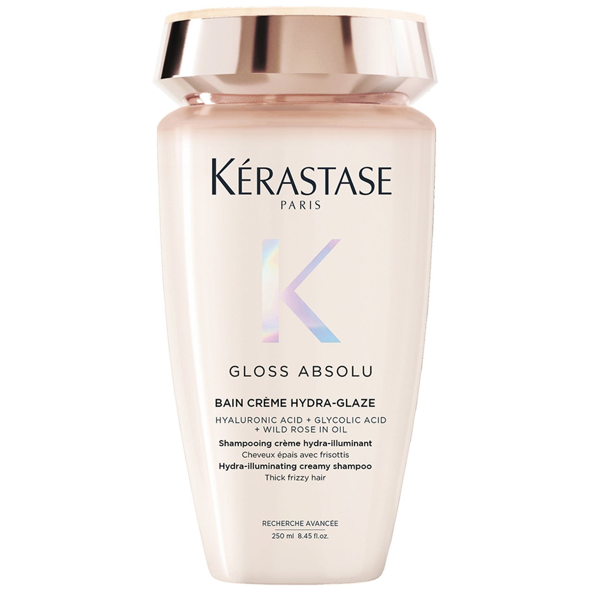 Kérastase Gloss Absolu Bain Crème Hydra-Glaze Shampoo For Thick Frizzy Hair 250ml | Look Fantastic (UK)