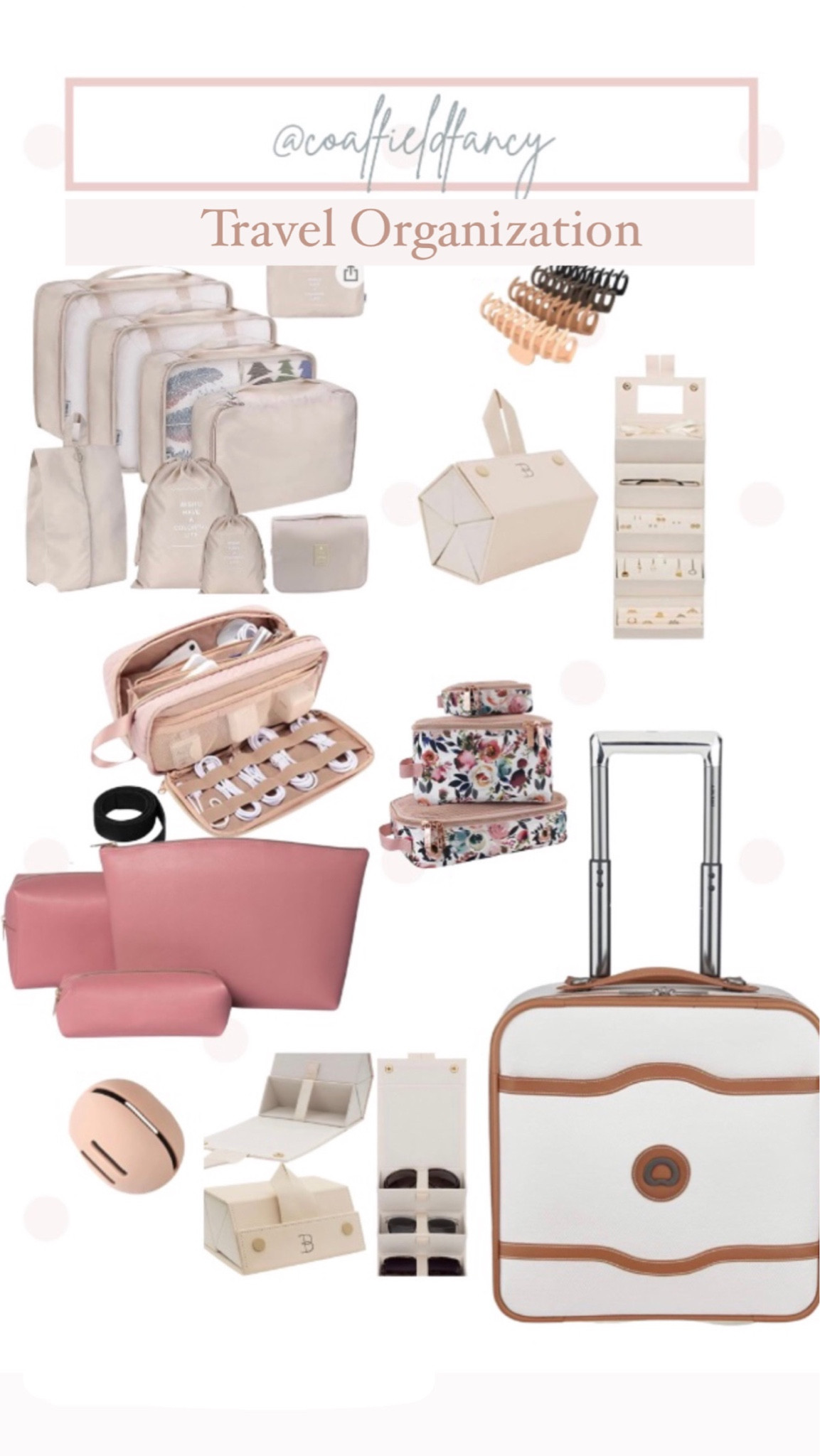 Travel organizers 
Luggage 

#LTKunder100 #LTKunder50 #LTKtravel