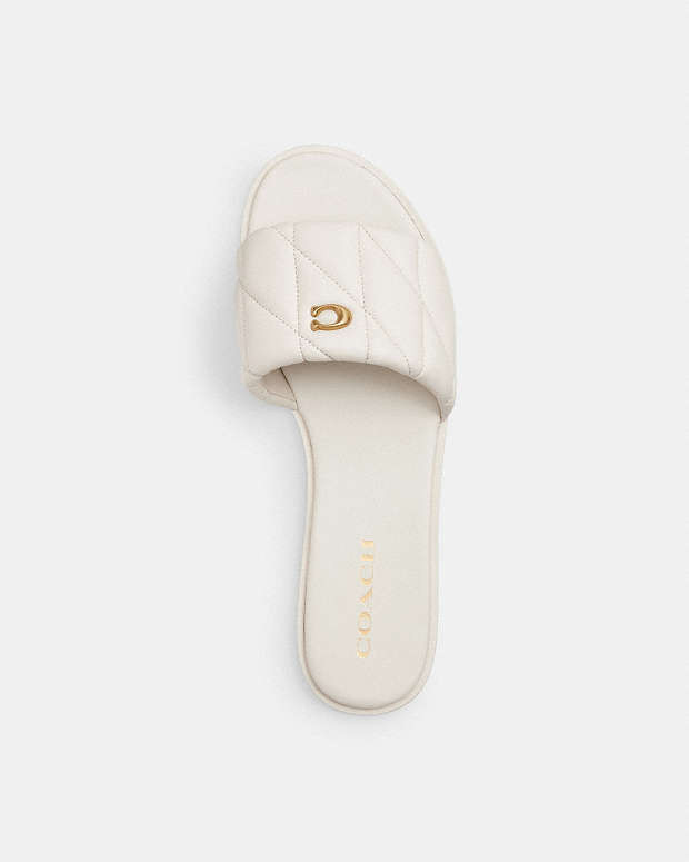 Holly Sandal With Quilting | Coach (UK)