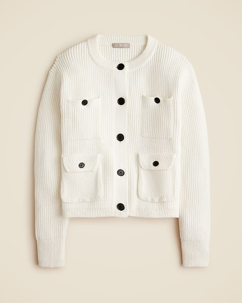 Four-pocket cardigan | J. Crew US