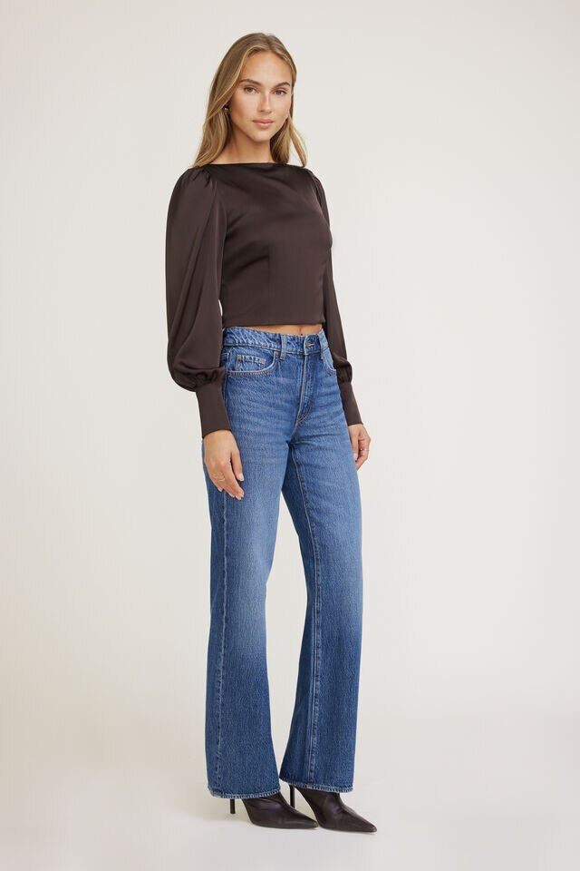 Heidi Wide Leg Jeans | Dynamite Clothing