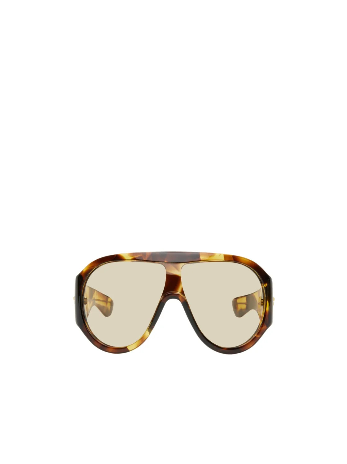 Bottega Veneta Eyewear Scudo Shield Sunglasses | Senser US