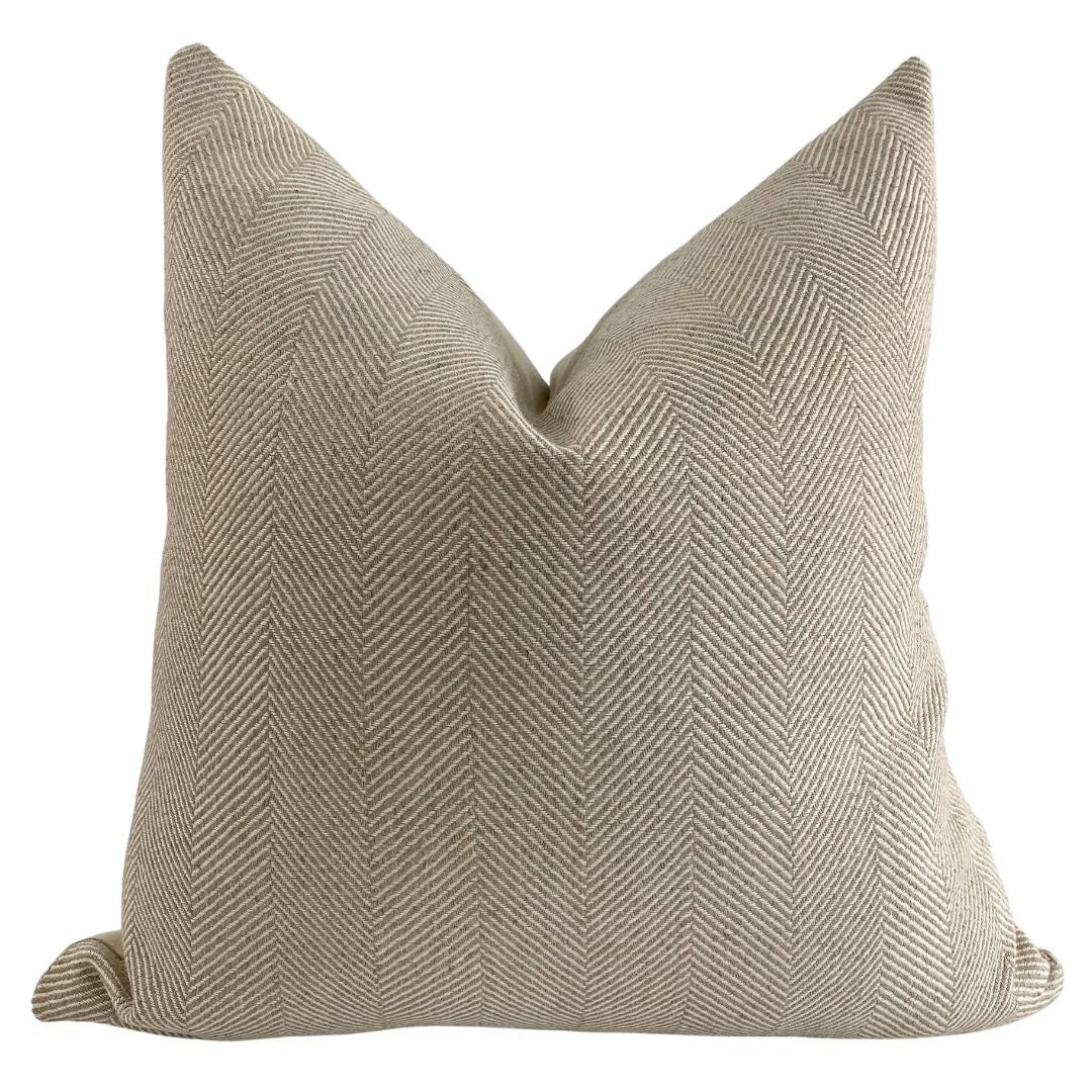 Jumper Tan Pillow Cover | Hackner Home (US)