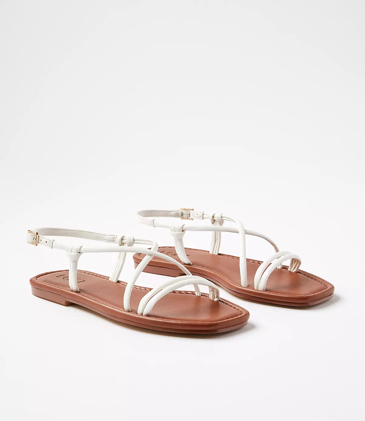 Skinny Strappy Sandals | LOFT