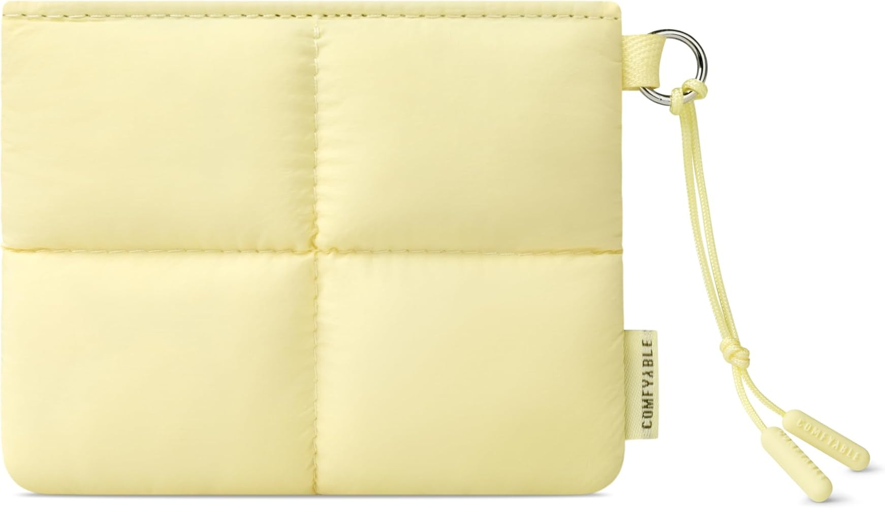 Comfyable Cute Puffy Coin Purse Pouch Change Holder For Women, Small Organizer with ID Window, Ma... | Amazon (US)