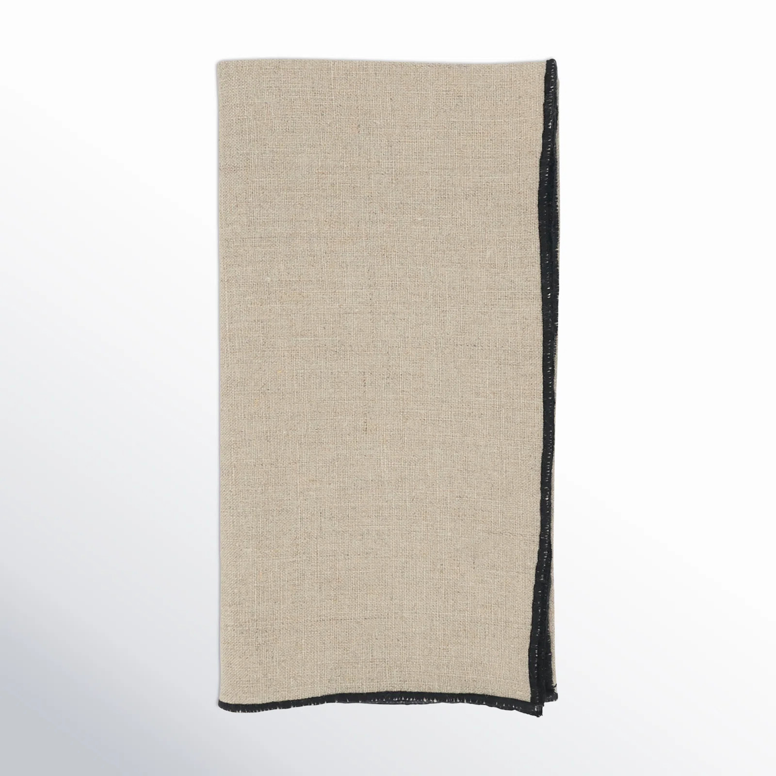 Dartmouth Stitched Border Stonewashed Table 20" Linen Napkin (Set of 4) | Joss & Main