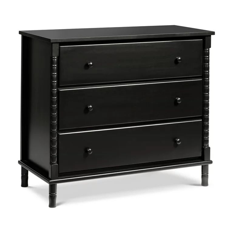 DaVinci Baby Jenny Lind Spindle 3 - Drawer Dresser in Ebony Black | Walmart (US)