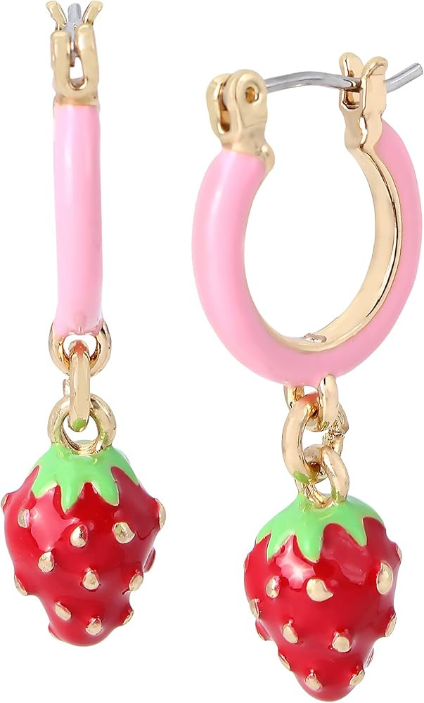 Strawberry Huggie Earrings | Amazon (US)