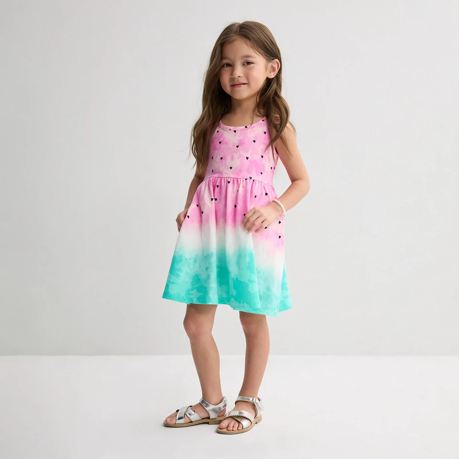 Baby & Toddler Girl Jumping Beans\u00ae Core Tank Dress | Kohl's