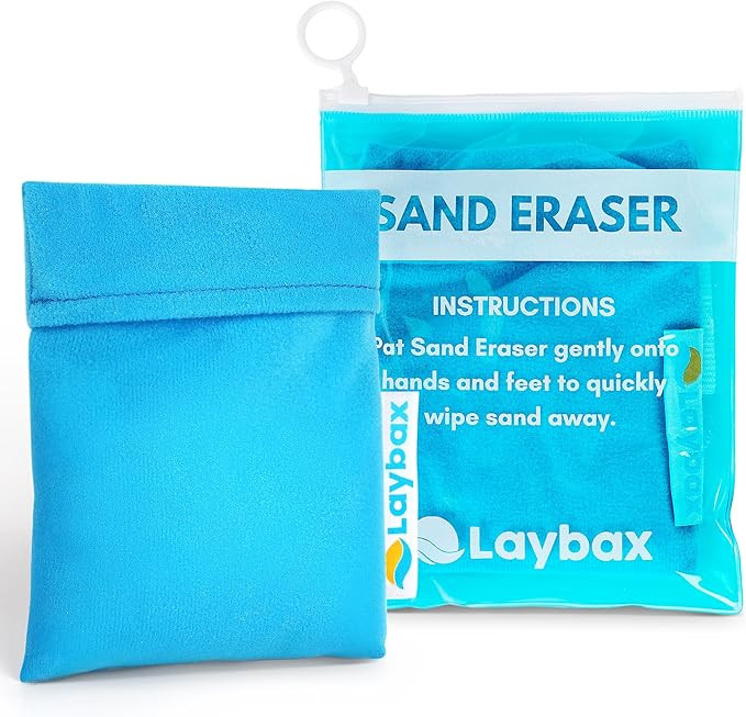Sand Eraser - Refillable Sand Remover for Beach with Elastic Hand Strap for Families on Vacation,... | Amazon (US)