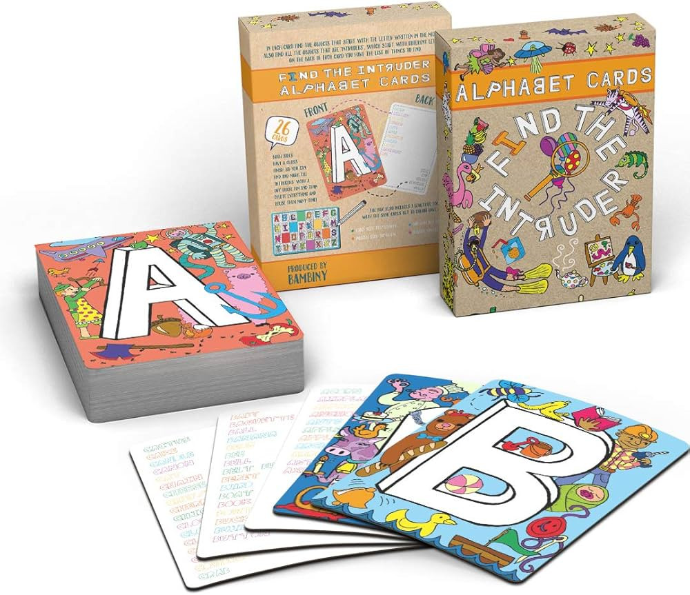 Find the Intruder - Toddlers 3-6 Years Preschool Learning Educational Alphabet Best Learning ABC Rea | Amazon (US)