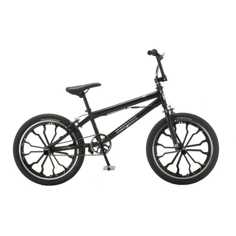 Mongoose Rebel Boys 20 inch Kids BMX Bike, Ages 7-13, Black | Walmart (US)