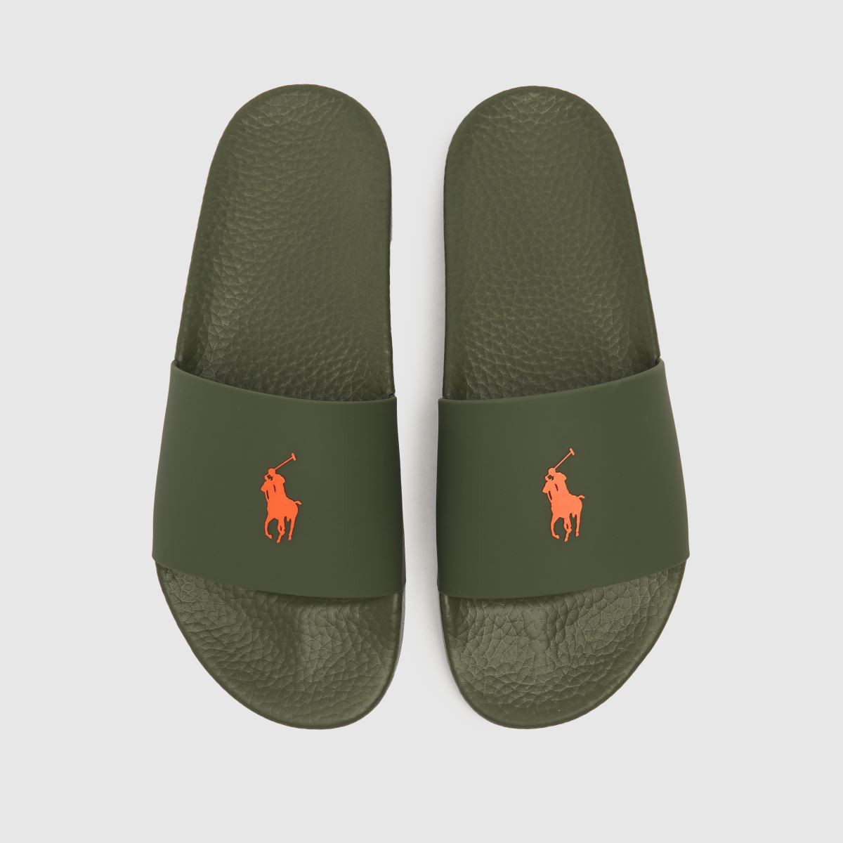 Polo Ralph Lauren khaki polo slide sandals | Schuh
