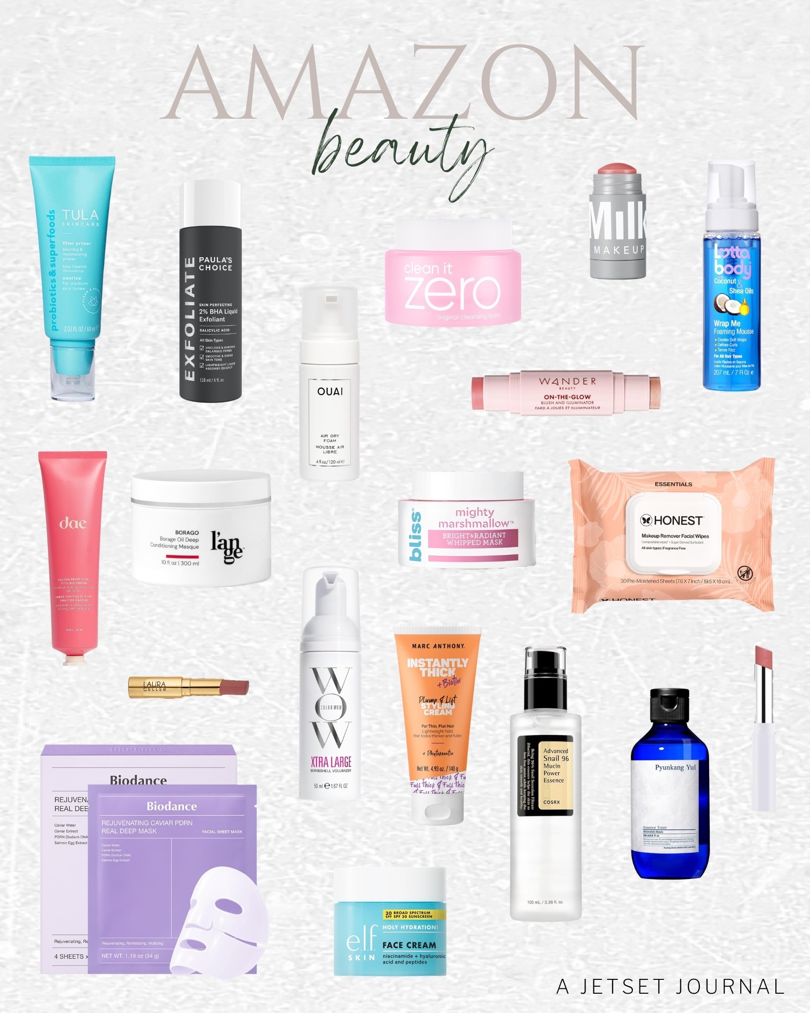 Want to give your routine a little upgrade? Check out these new beauty finds from Amazon!
ouai hair mousse, marc anthony hair cream, honest makeup remover, milk makeup, haircare, spring beauty, spring makeup, beauty must have, beauty finds, amazon beauty, affordable finds, amazon favorite

#LTKBeauty #LTKSeasonal #LTKU