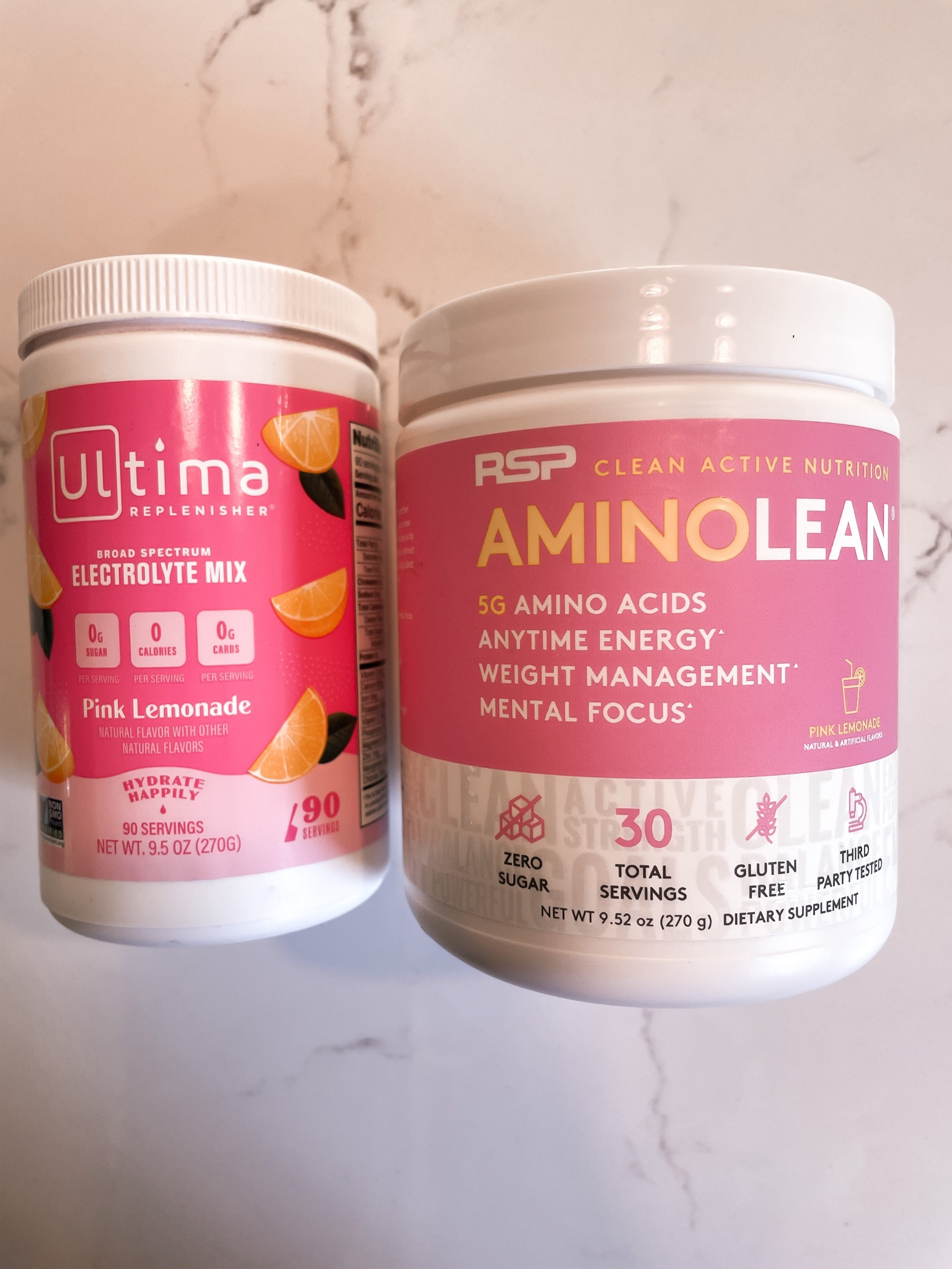 Pink lemonade🍋combo to go in your 40 oz Stanley ! 💕
1 scoop Ultima 
2 scoops Amino lean 
Mix with water 


#hydation #ketofriendly #electrolytes #energy #mentalfocus #pinklemonade 
#weightmanagement 

#LTKfit #LTKFind #LTKbeauty