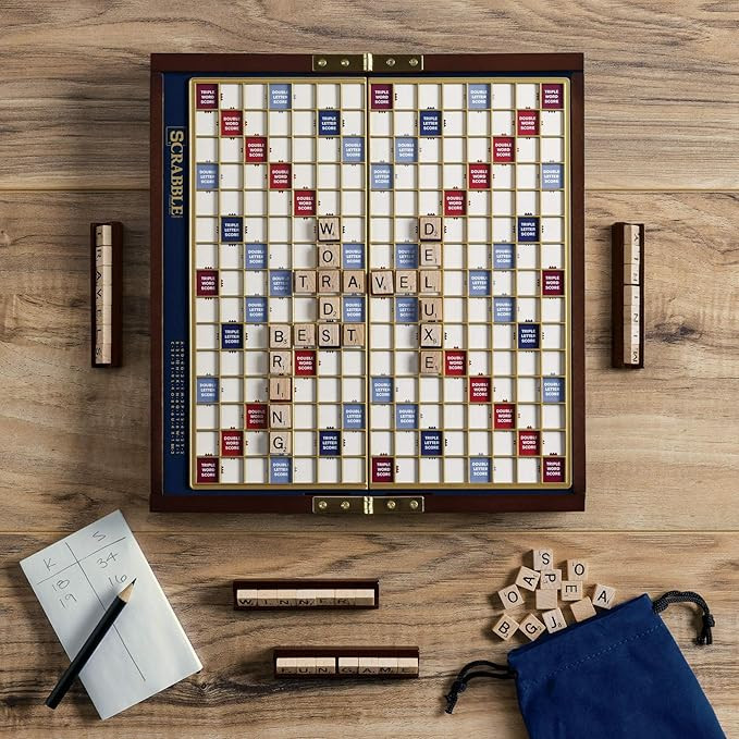 Scrabble Deluxe Travel Edition | Amazon (US)