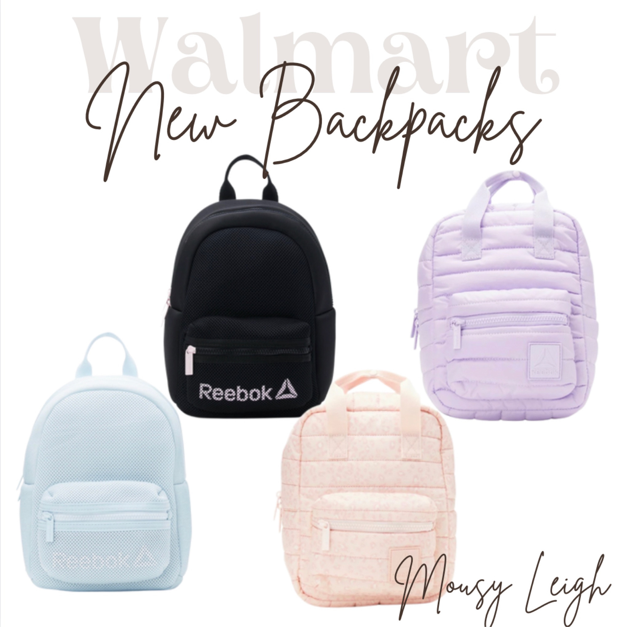 Two new styles of backpack bags from Reebok! Shop them from Walmart today! 

#LTKstyletip #LTKFind #LTKSeasonal