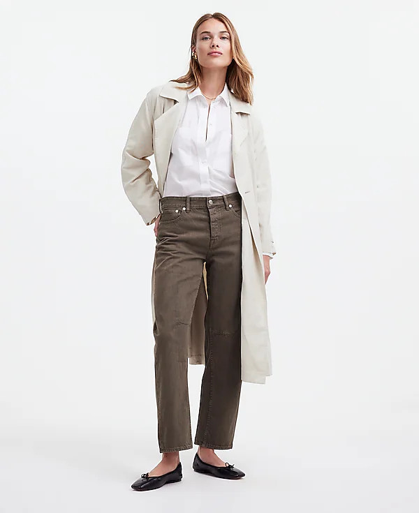 The Darted Barrel-Leg Jean | Madewell